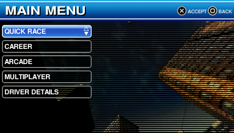 Ford Bold Moves Street Racing screenshot 5 for PSP